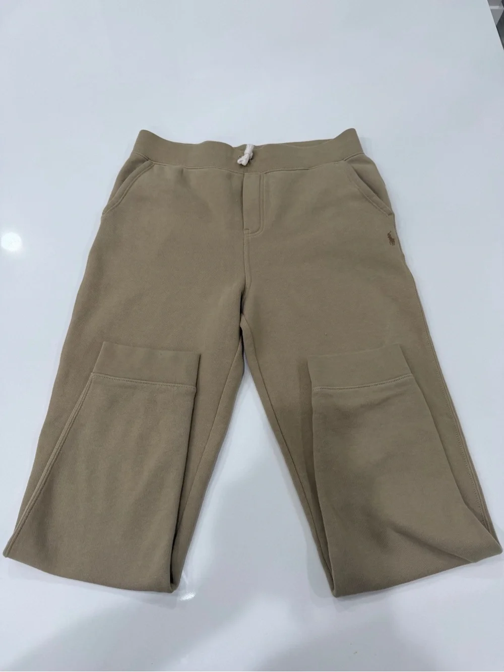 Ralph Lauren Kids Olive/Tan Hoodie Set